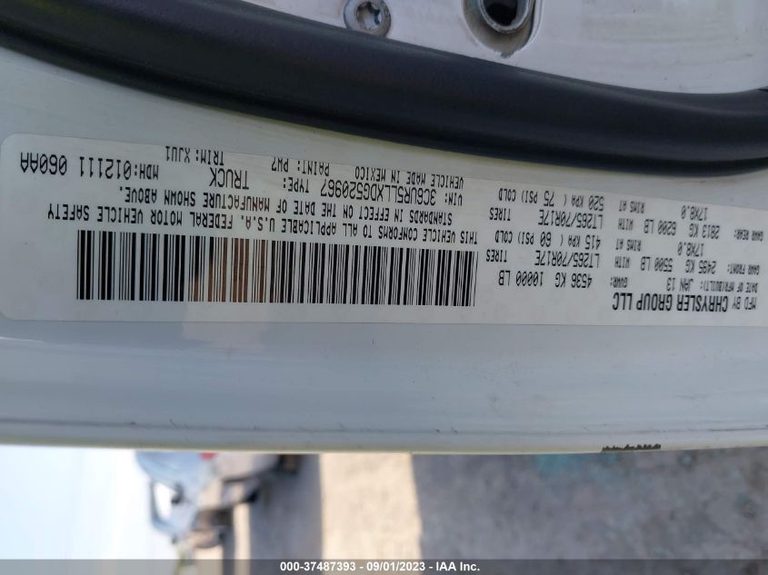 2013 RAM 2500 LARAMIE LONGHORN - 3C6UR5LLXDG520967