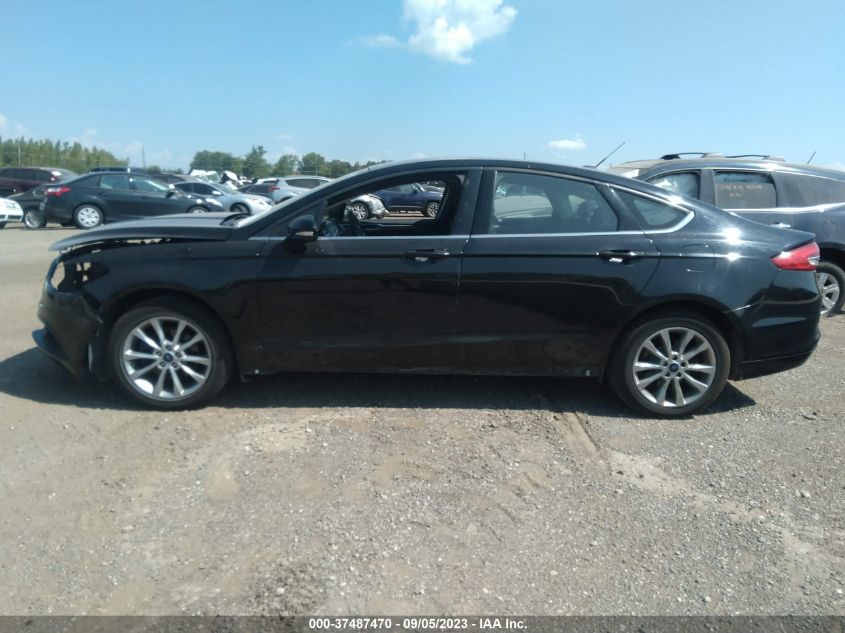 2017 FORD FUSION SE - 3FA6P0H7XHR208802