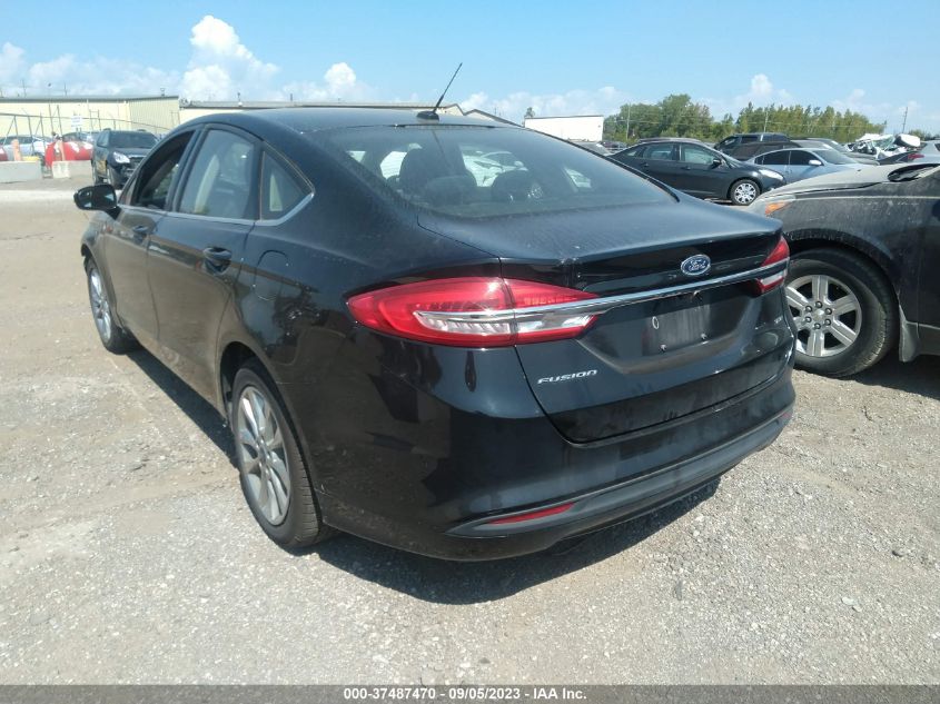 2017 FORD FUSION SE - 3FA6P0H7XHR208802