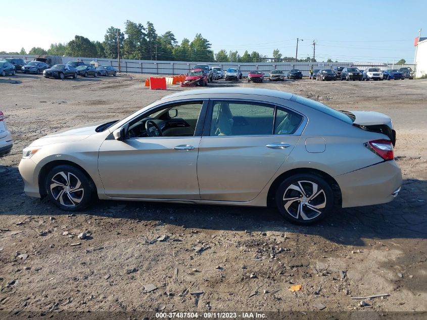 2016 HONDA ACCORD SEDAN LX - 1HGCR2F35GA146626