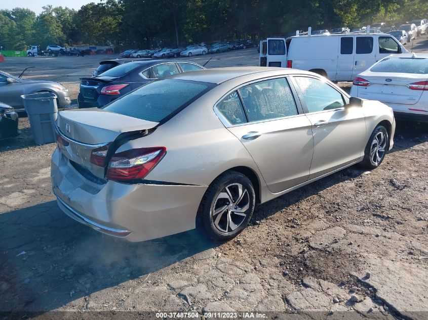 2016 HONDA ACCORD SEDAN LX - 1HGCR2F35GA146626