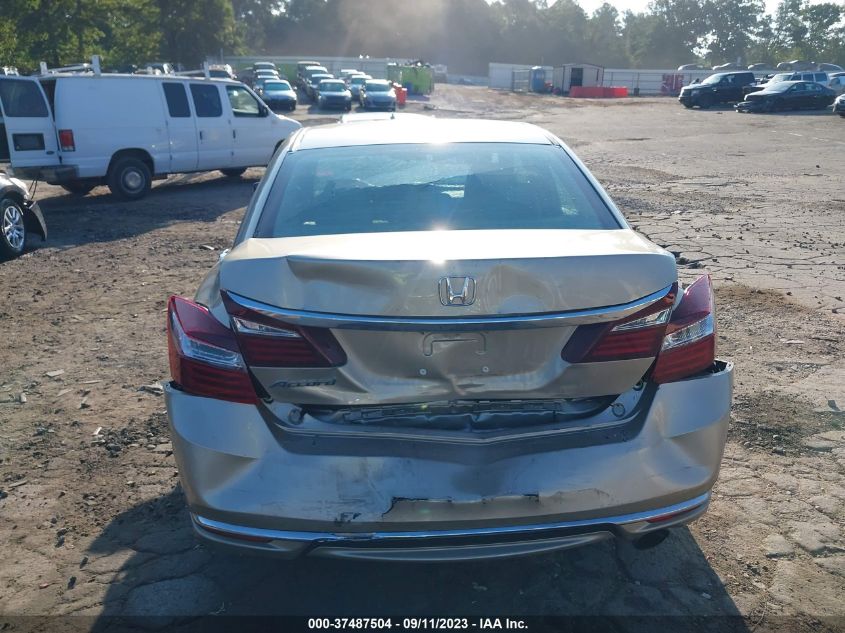 2016 HONDA ACCORD SEDAN LX - 1HGCR2F35GA146626