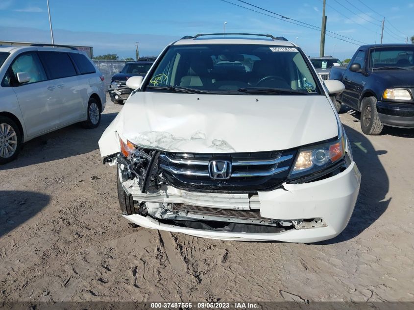 2016 HONDA ODYSSEY EX-L - 5FNRL5H63GB024454