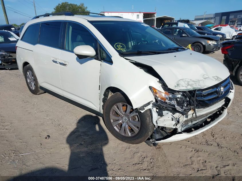 2016 HONDA ODYSSEY EX-L - 5FNRL5H63GB024454