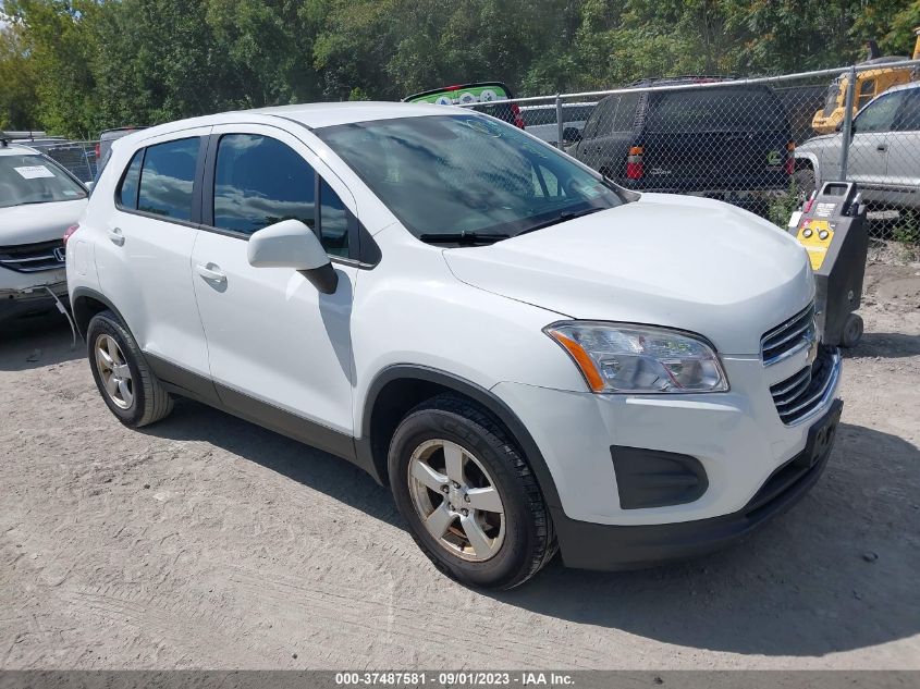 2015 CHEVROLET TRAX LS - KL7CJPSB6FB183092