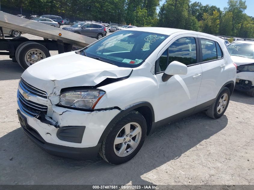 2015 CHEVROLET TRAX LS - KL7CJPSB6FB183092