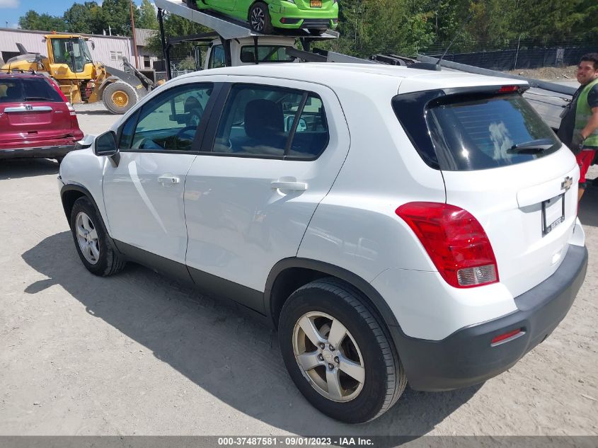 2015 CHEVROLET TRAX LS - KL7CJPSB6FB183092