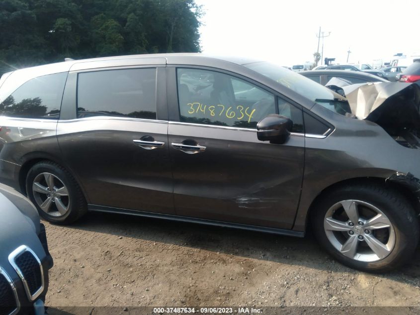 2018 HONDA ODYSSEY EX-L - 5FNRL6H72JB074641