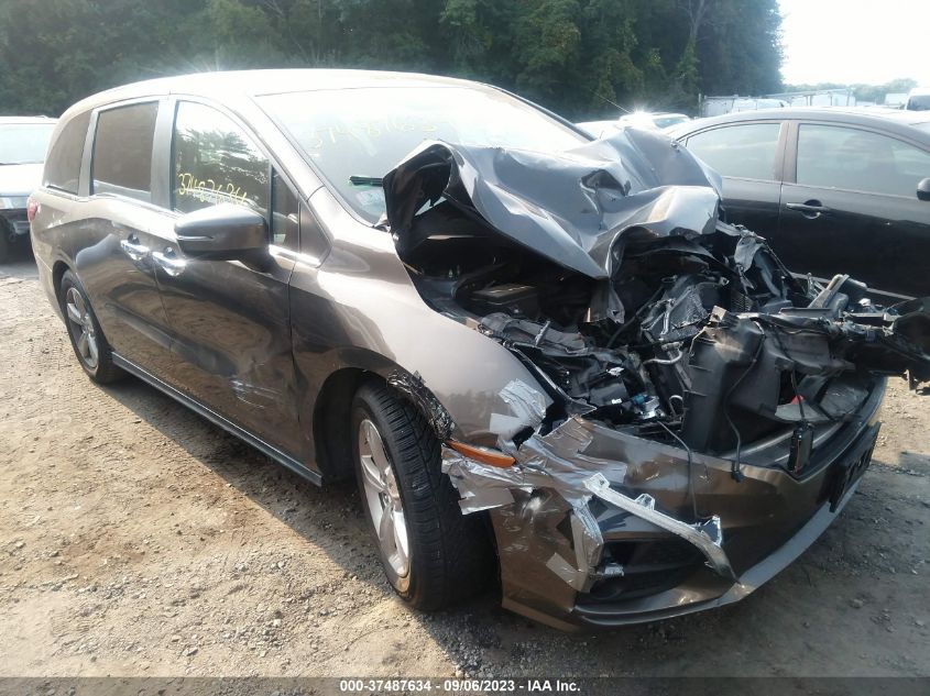 2018 HONDA ODYSSEY EX-L - 5FNRL6H72JB074641