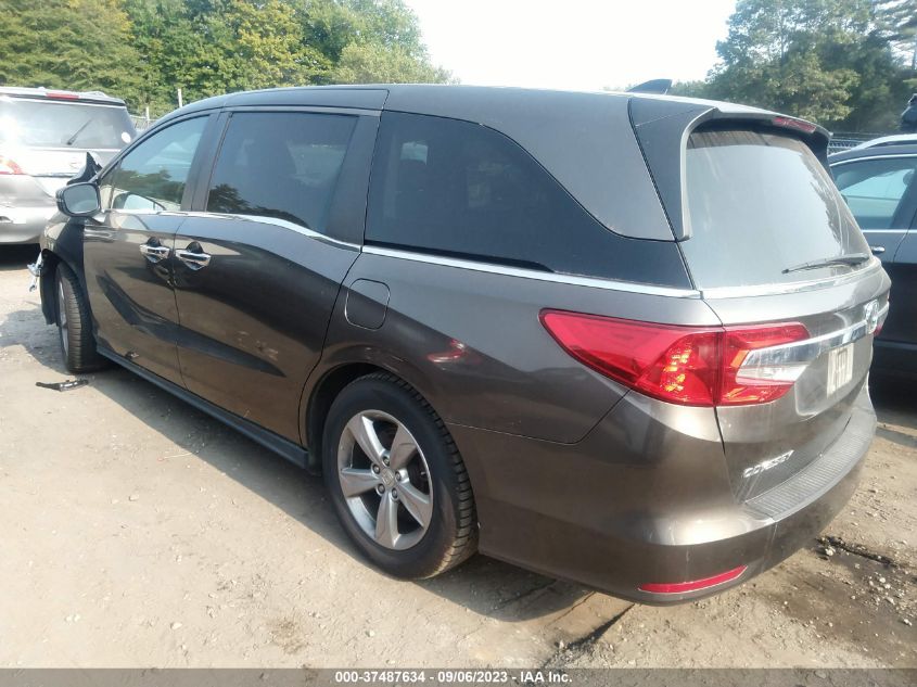 2018 HONDA ODYSSEY EX-L - 5FNRL6H72JB074641