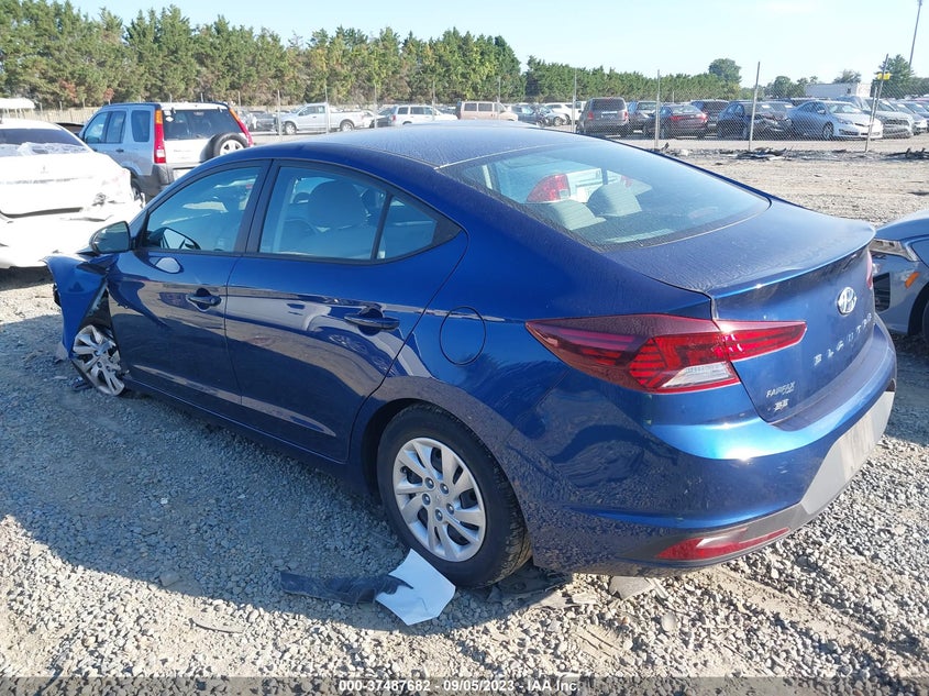 VIN 5NPD74LF9KH455472 2019 HYUNDAI ELANTRA SE