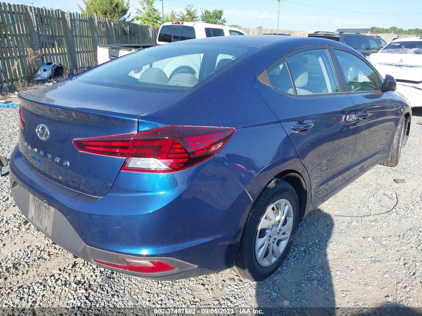 VIN 5NPD74LF9KH455472 2019 HYUNDAI ELANTRA SE