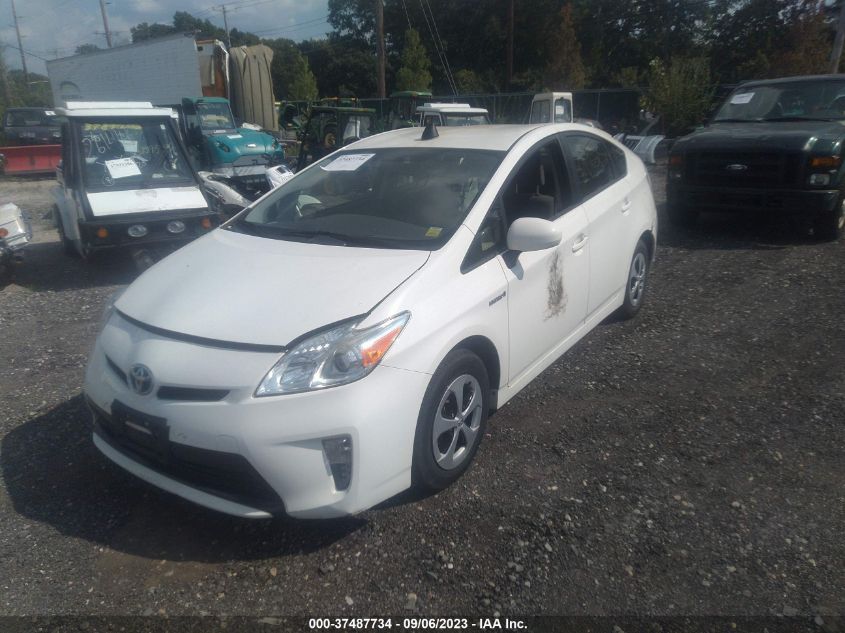 2015 TOYOTA PRIUS FOUR - JTDKN3DU8F2000625