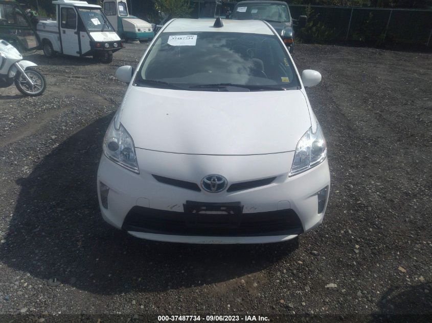 2015 TOYOTA PRIUS FOUR - JTDKN3DU8F2000625