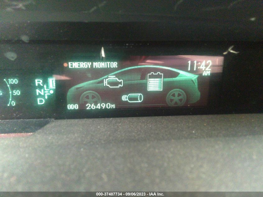 2015 TOYOTA PRIUS FOUR - JTDKN3DU8F2000625