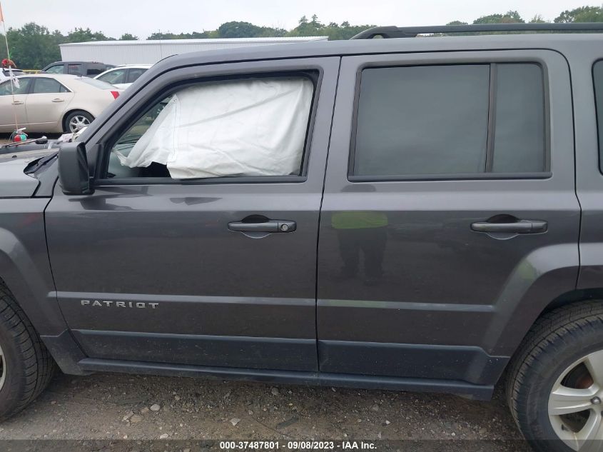 2017 JEEP PATRIOT LATITUDE - 1C4NJRFB3HD144744