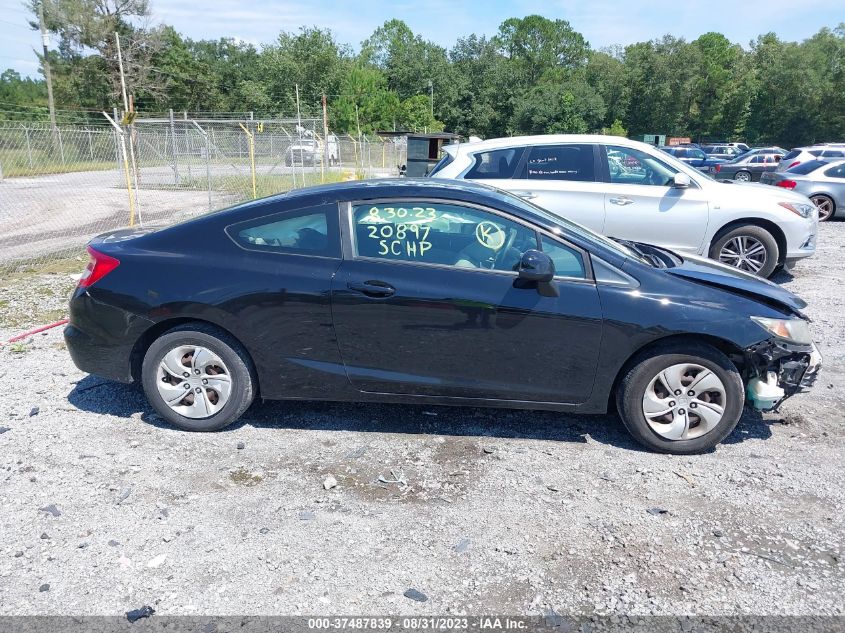 2013 HONDA CIVIC CPE LX 2HGFG3B57DH500496