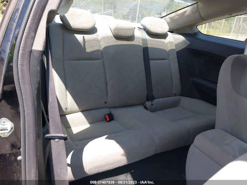 2013 HONDA CIVIC CPE LX 2HGFG3B57DH500496