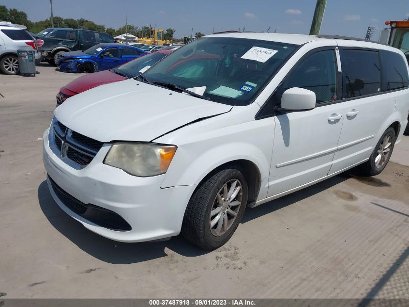 2014 DODGE GRAND CARAVAN SXT - 2C4RDGCG8ER341494