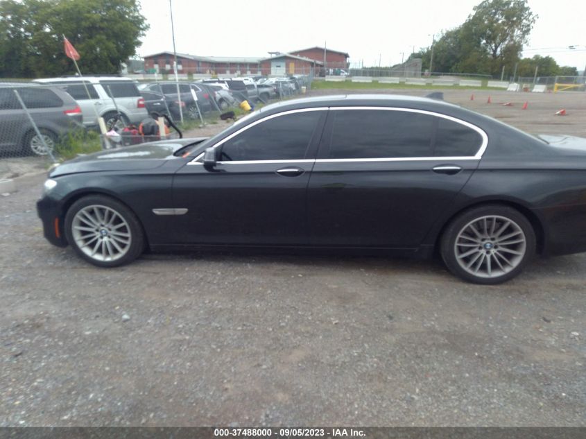 2013 BMW 7 SERIES 750LI XDRIVE - WBAYF8C52DDE59181