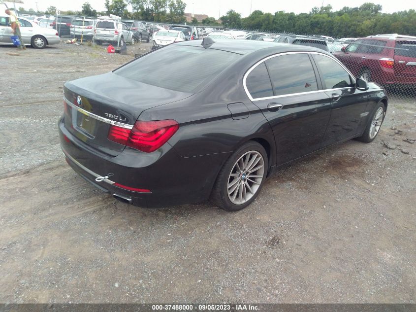 2013 BMW 7 SERIES 750LI XDRIVE - WBAYF8C52DDE59181