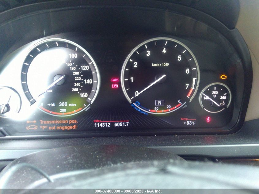 2013 BMW 7 SERIES 750LI XDRIVE - WBAYF8C52DDE59181