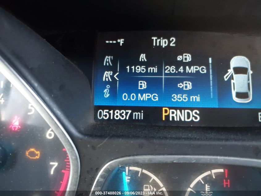 2019 FORD ESCAPE S - 1FMCU0F75KUC46992