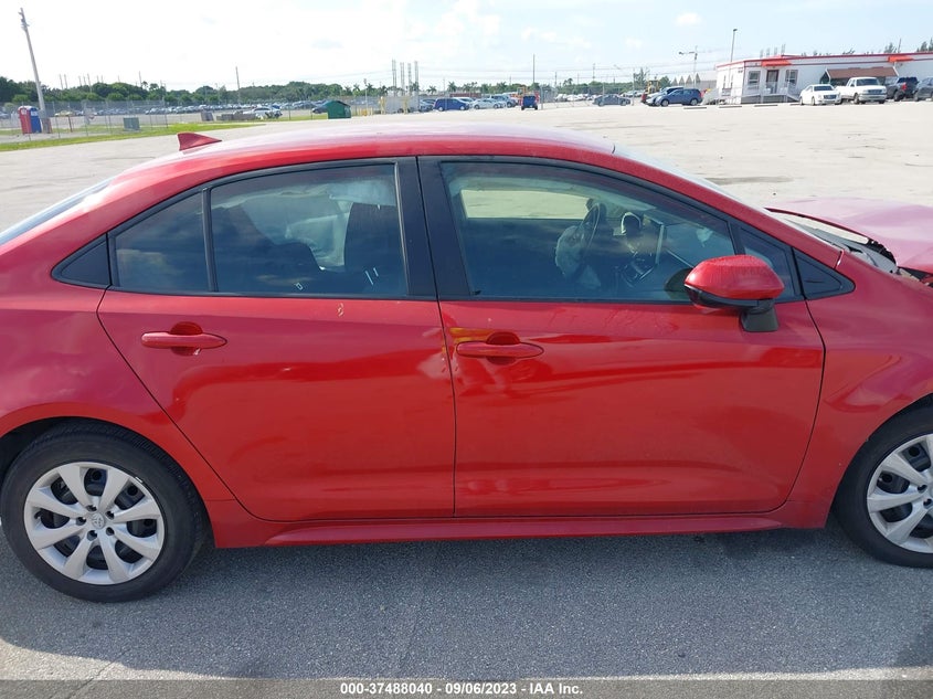VIN JTDEPMAE6MJ177297 2021 TOYOTA COROLLA LE