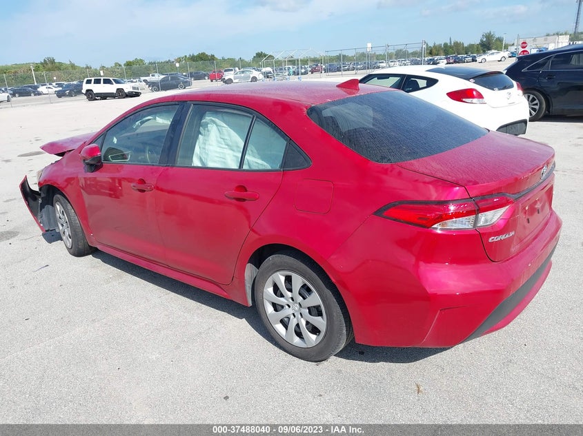 VIN JTDEPMAE6MJ177297 2021 TOYOTA COROLLA LE