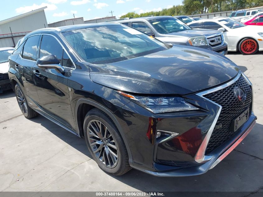 2T2BGMCA7HC013244 LEXUS RX RX 450H 2017