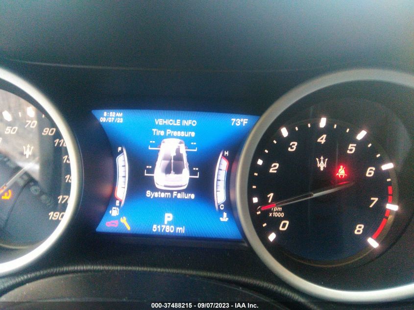 2018 MASERATI GHIBLI S Q4 ZAM57YTA6J1287386
