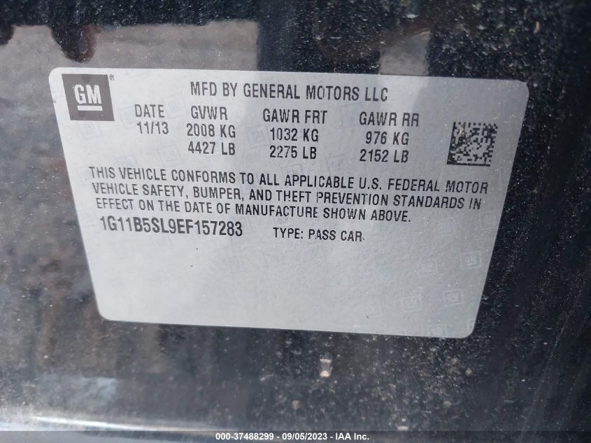 2014 CHEVROLET MALIBU LS - 1G11B5SL9EF157283