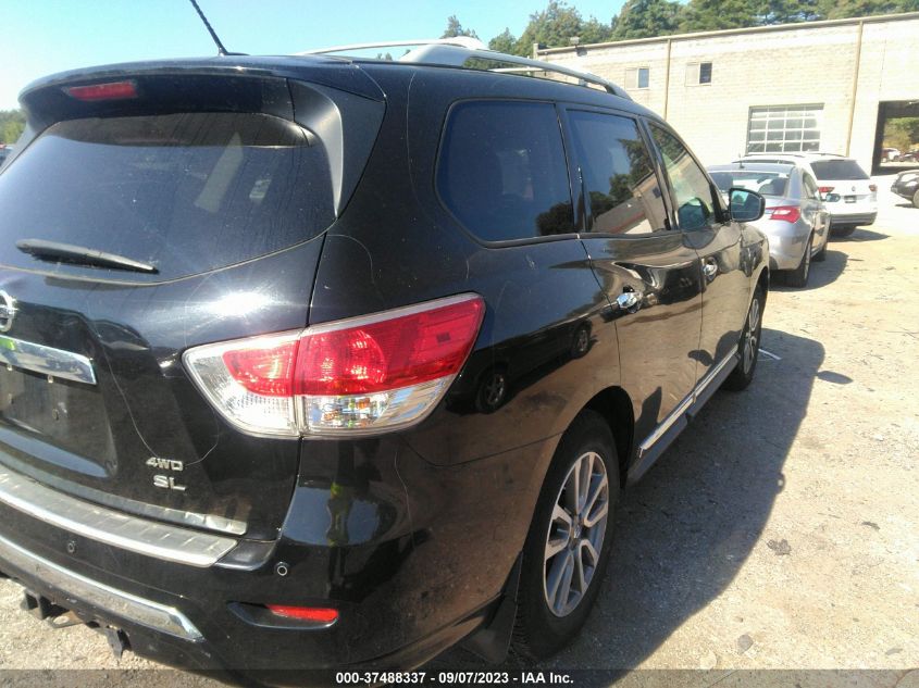 2013 NISSAN PATHFINDER SL - 5N1AR2MM9DC688390