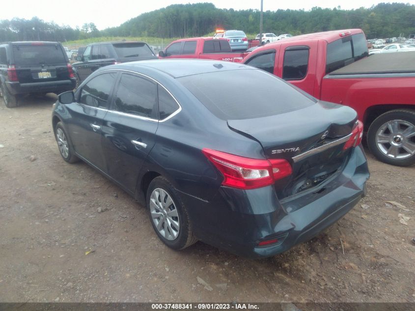 2016 NISSAN SENTRA SR/SL/S/SV/FE+ S - 3N1AB7AP2GL656560