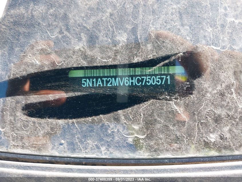 2017 NISSAN ROGUE SV/SL - 005N1AT2MV6HC7505