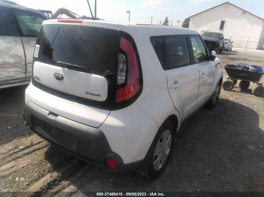 2014 KIA SOUL BASE - KNDJN2A23E7052268