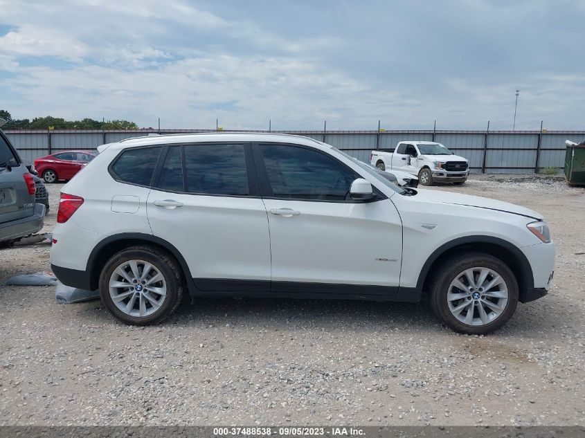 2016 BMW X3 XDRIVE28I - 5UXWX9C53G0D89438