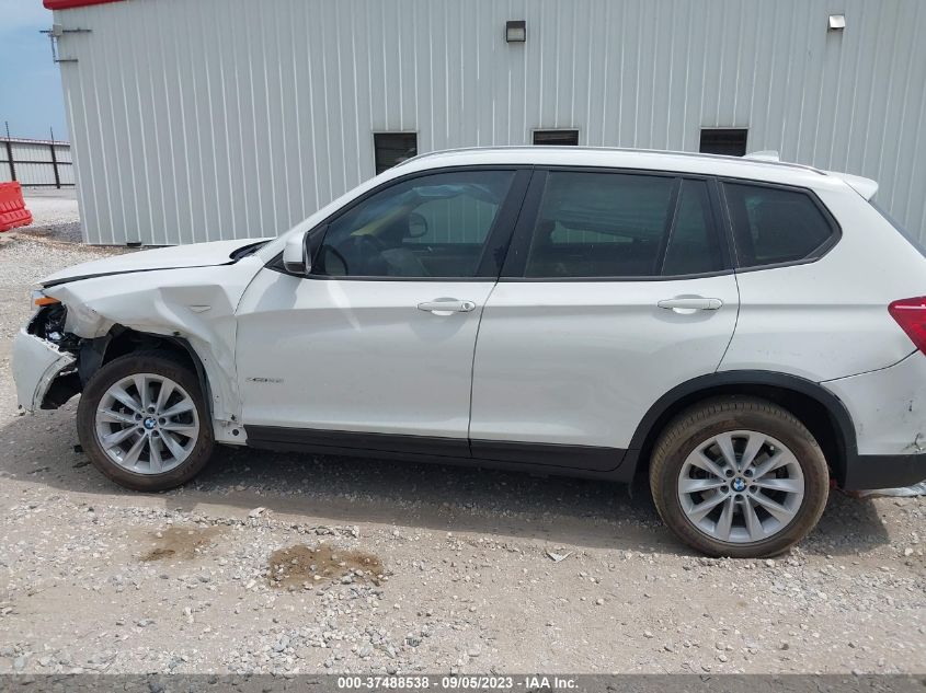 2016 BMW X3 XDRIVE28I - 5UXWX9C53G0D89438