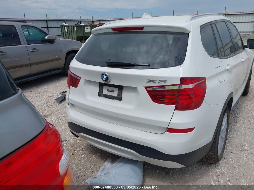 2016 BMW X3 XDRIVE28I - 5UXWX9C53G0D89438