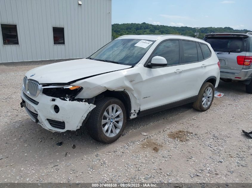 2016 BMW X3 XDRIVE28I - 5UXWX9C53G0D89438