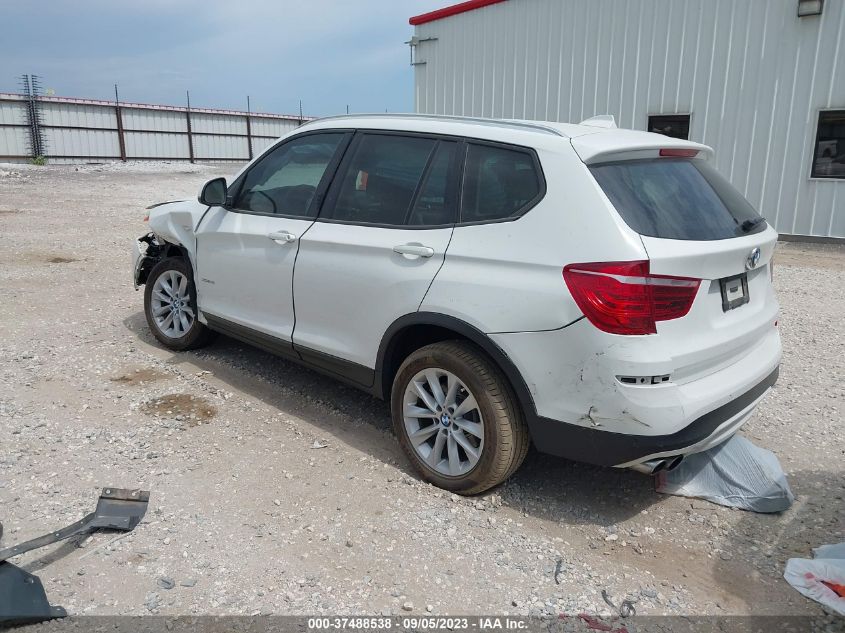 2016 BMW X3 XDRIVE28I - 5UXWX9C53G0D89438