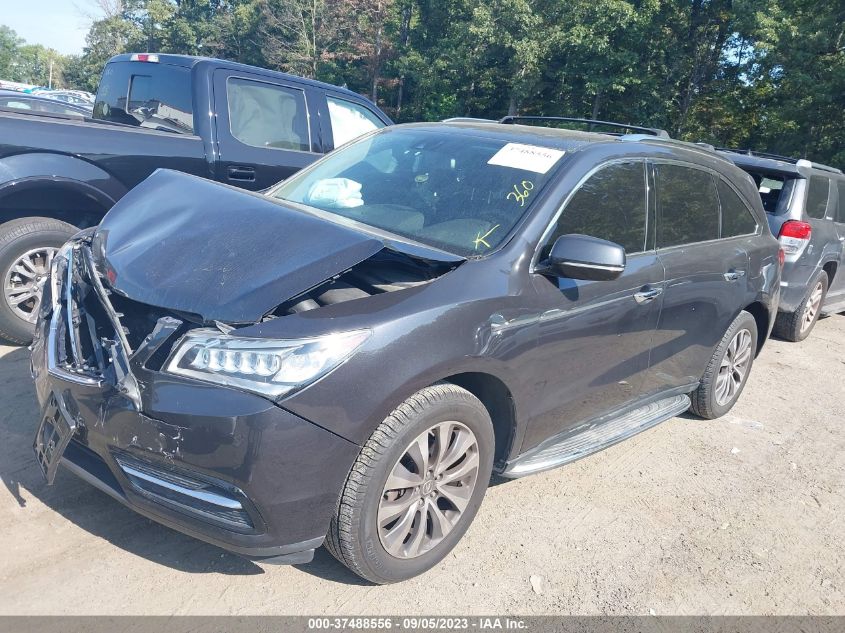 2014 ACURA MDX TECH/ENTERTAINMENT PKG - 5FRYD4H6XEB042531