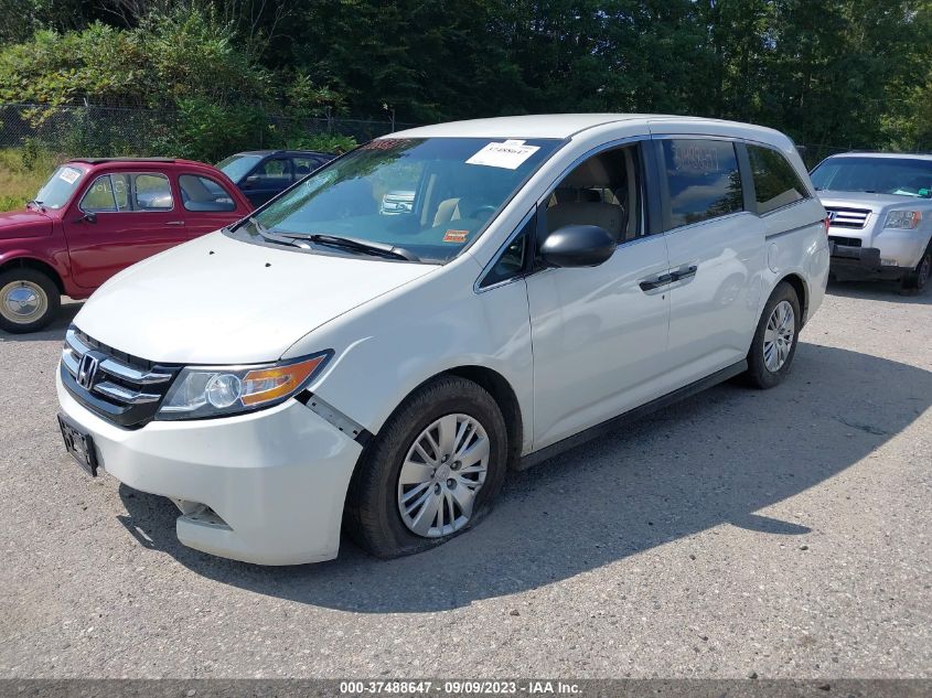 2014 HONDA ODYSSEY LX - 5FNRL5H20EB050858