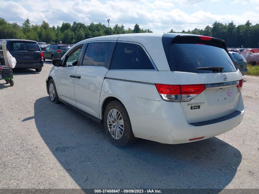 2014 HONDA ODYSSEY LX - 5FNRL5H20EB050858