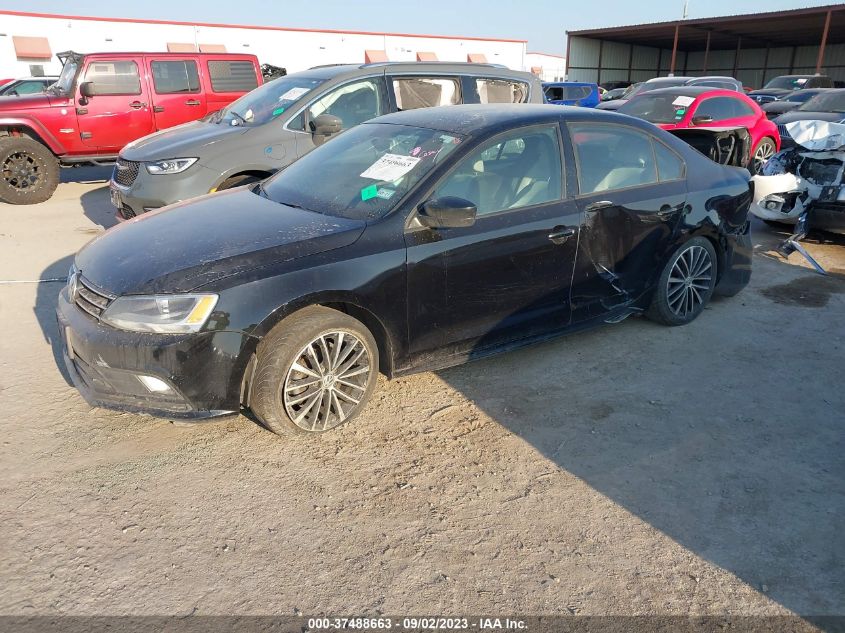 2016 VOLKSWAGEN JETTA SEDAN 1.8T SPORT - 3VWD17AJ4GM394976