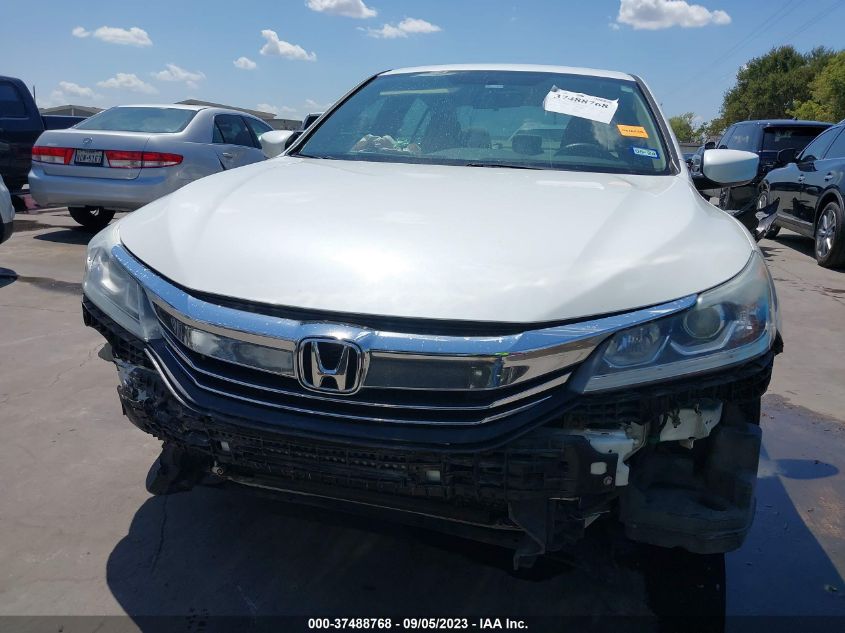 2016 HONDA ACCORD SEDAN LX - 1HGCR2F3XGA135055