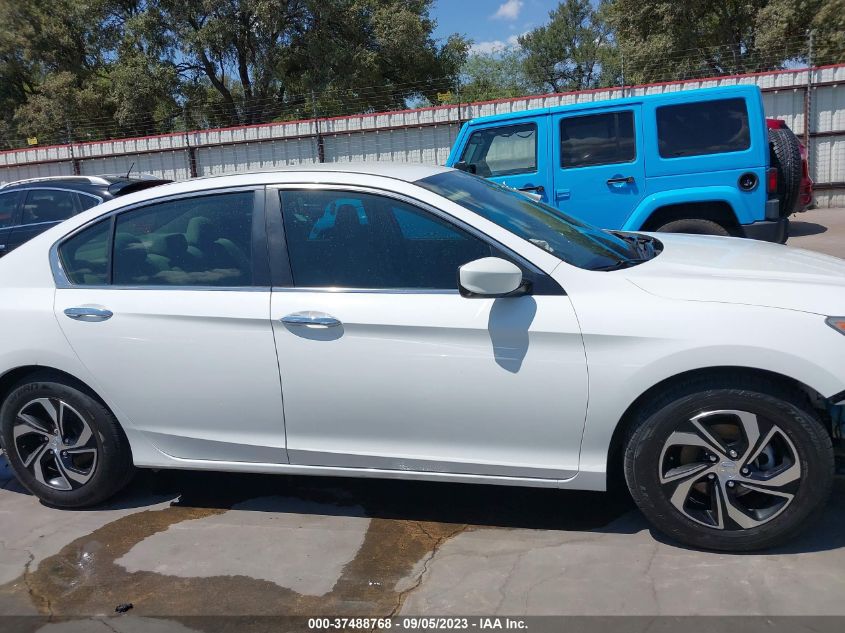 2016 HONDA ACCORD SEDAN LX - 1HGCR2F3XGA135055