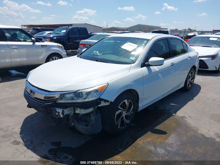 2016 HONDA ACCORD SEDAN LX - 1HGCR2F3XGA135055
