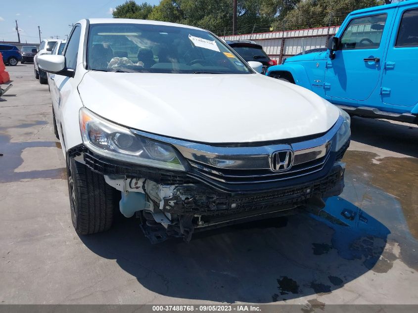 2016 HONDA ACCORD SEDAN LX - 1HGCR2F3XGA135055