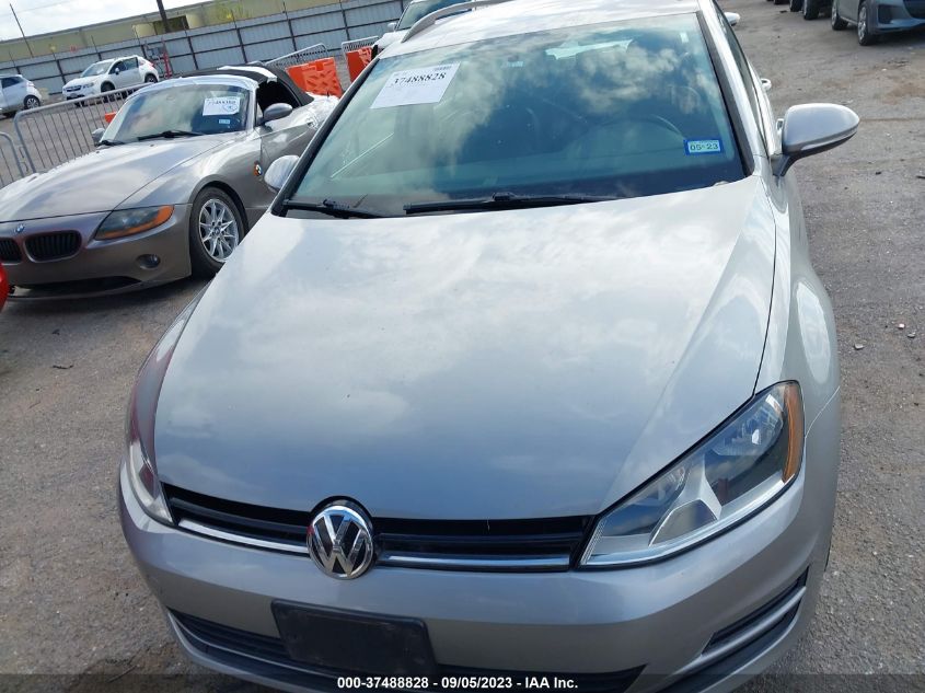 2015 VOLKSWAGEN GOLF SPORTWAGEN TDI S 3VWFA7AU0FM506593